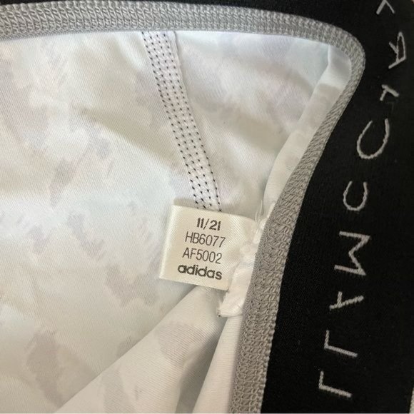 ADIDAS STELLA MCCARTNEY TRUEPURPOSE TRAINING CHEETAH LEOPARD CYCLING TIGHTS BRA - Picture 8 of 11